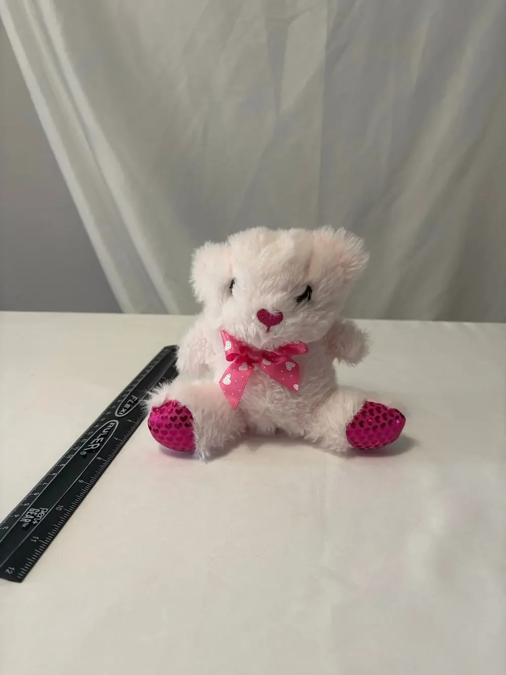 Greenbrier International Pink Plush Teddy Bear 6